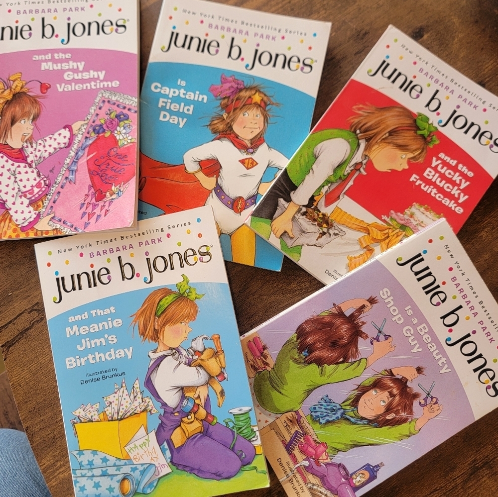 Junie B. Jones Children's Book Set Of 5